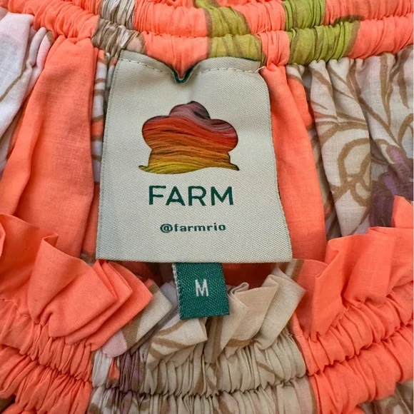 FARM RIO
Tiered printed cotton mini dress size M (g8) - Picture 13 of 13